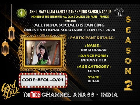 Nikki Sharan Ghoomar indian folk dance