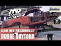 Resurrecting a Dodge Daytona that was in a Police Chase Crash - AMD Garage
