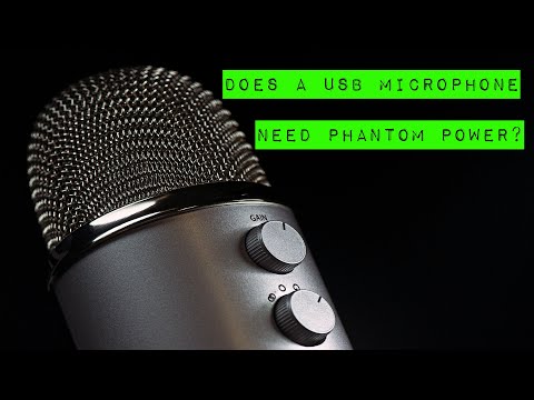 Does A USB Microphone Need Phantom Power?