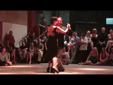  Guillermo Barrionuevo  and  Mariela Sametband  are  dancing  to  "  Ilusion Azul  "  by  Alfredo De Angelis