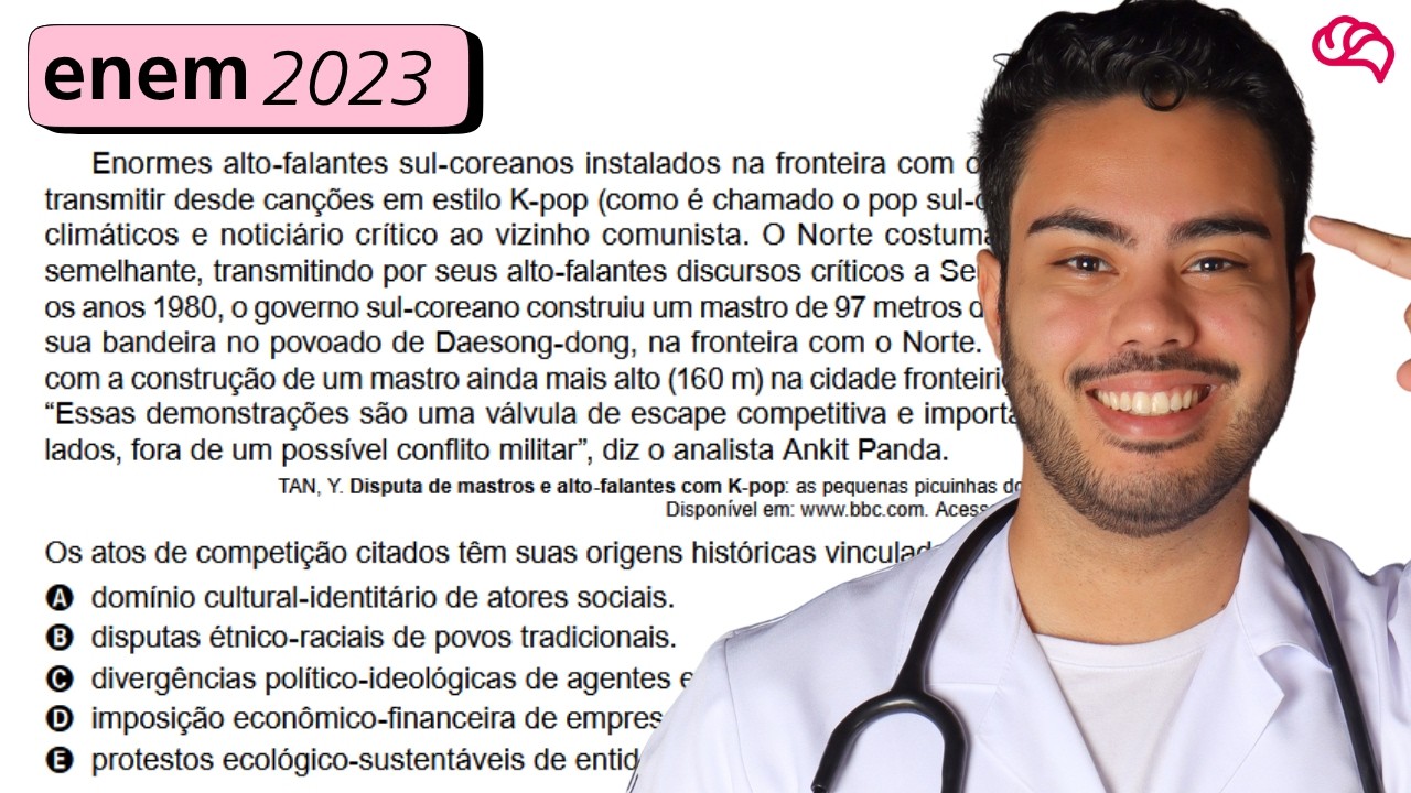 Resolução em Vídeo — Questão 62 ENEM 2023