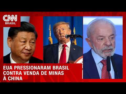 EUA pressionaram Brasil contra venda de minas de níquel à China; veja no CNN Infra | HORA H