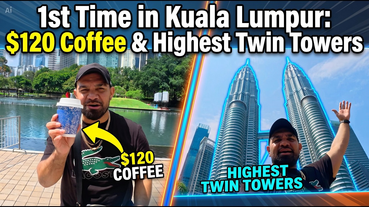 I Spent $120 on ONE Coffee in Kuala Lumpur | Twin Towers First Timer