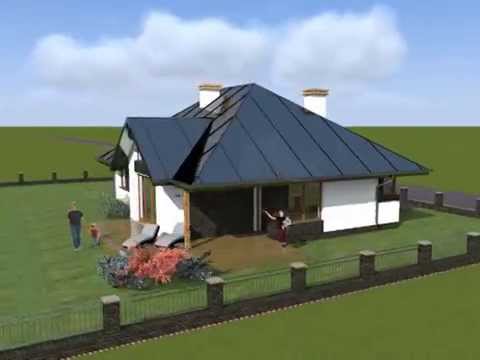 Projekt domu NOWY DOM - domy z keramzytu - DUDA Architektura Budownictwo - www.duda.info.pl