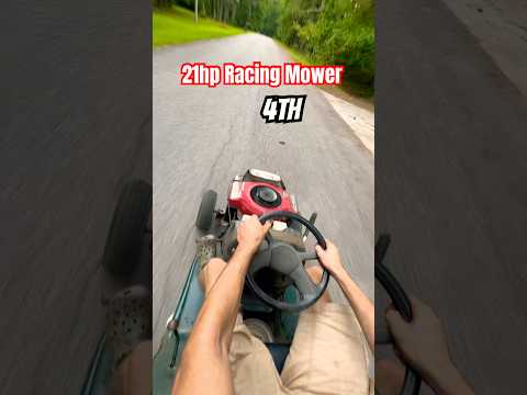 50MPH Racing Mower | 2nd-6th Gear Pull