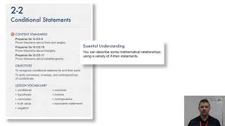 Download the video "Geometry 2-2 Conditional Statements: Introduction and Solve It!"