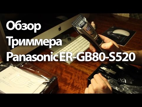 Panasonic ER-GB80-S520 Gray