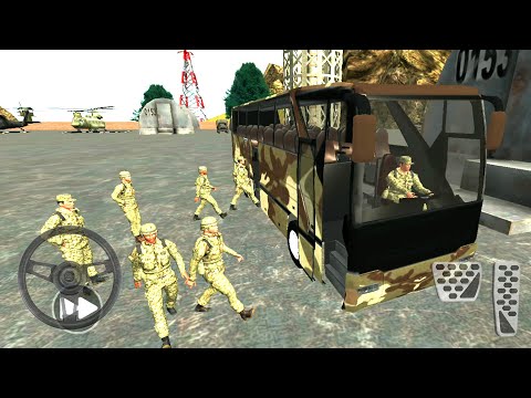 Army Bus Driver Us Soldier Transport Duty 2021 – Real Military Coach Simulator Android Gameplay