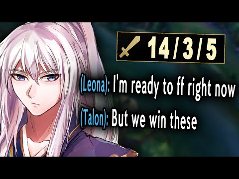 My team gave up but they forgot they have my Talon