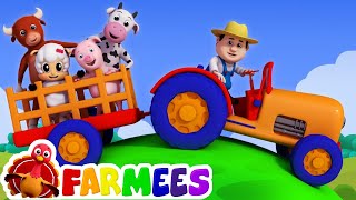 Old MacDonald had a farm | Nursery rhymes | 3D rhymes | Children song by Farmees S01E146