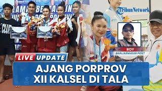 Ajang Porprov XII Kalsel di Tala Hadirkan Senam Indah dengan Bola, Pertandingan Menarik Penuh Energi