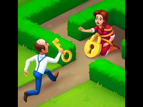 Gardenscapes (part 1) level 1 to 9