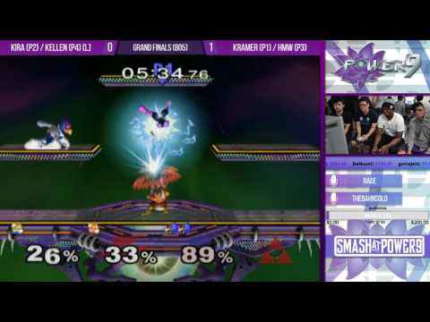 S@P9 #26 - SSBM -  Kira / Kellen VS Kramer / HMW - Grand Finals