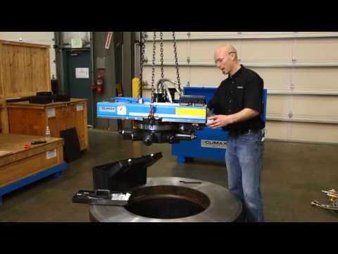 Climax Portable Flange Facer Demo Video