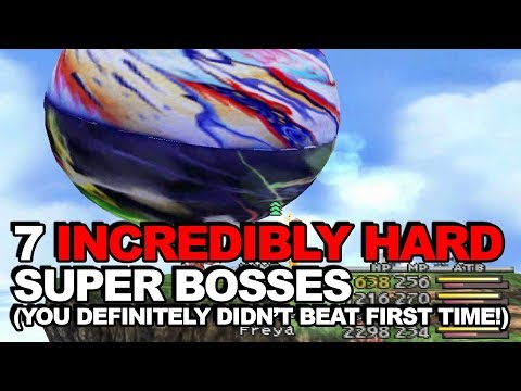 7 Incredibly Hard Super Bosses You Definitely Didn't Beat First Time Round