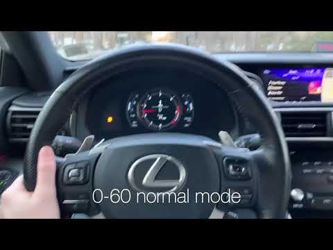 Lexus IS 350 F-Sport 0-60MPH | Stock vs. Remark Exhaust