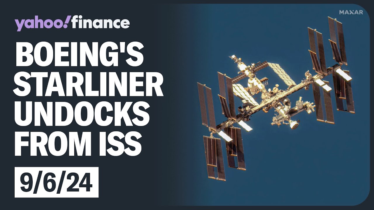 Boeing's Starliner undocks from ISS - via NASA