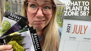 THINGS TO PLANT IN JULY FOR ZONE 5 | Growing food in small spaces