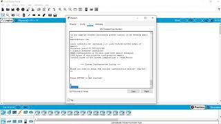 Reset Config - Cisco Packet Tracer