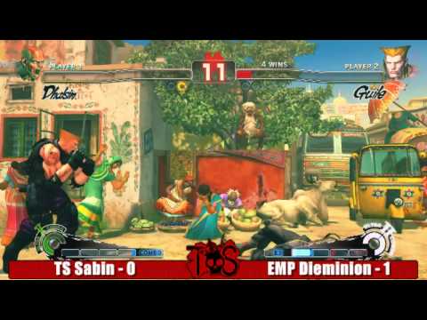 Guard Crush 6 SSF4 singles:  Sabin vs EMP Dieminion