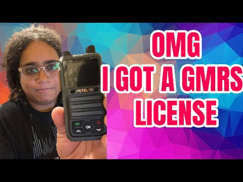 Why I got a GMRS license, and why you should, too.