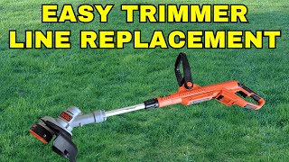 How to Rewind Black and Decker String Trimmer Line