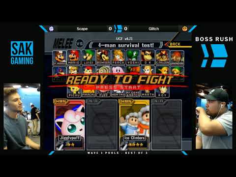 Boss Rush lloD Wave 1 Pools   Scape Jigglypuff vs Glitch Ice Climbers