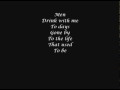 Drink With Me(Lyrics) Les Miserables 