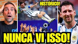 🚨Messi CHOCOU o Mundo com Atuação Histórica contra Egito e Mídia exaltou o Craque!