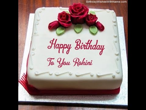 Happy Birthday Rohini 🎂🎂🎂