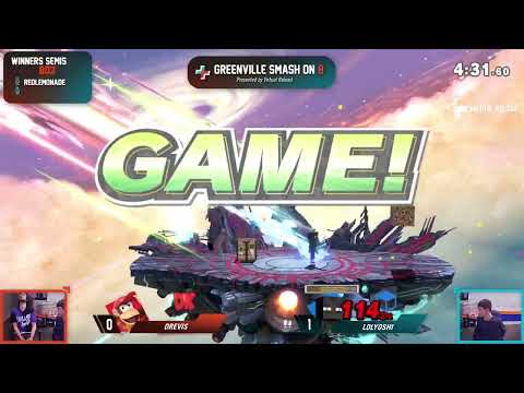 Greenville Smash On Monthly #8 - Winners Semi - Drevis vs lolyoshi