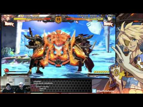 GGXrdR 5/24/16 - faultydefense (Sin) vs KidViper (Johnny) Part 2/2