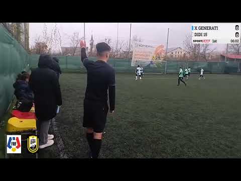 2025-11-22 X Generation Iasi - Didi Junior 2015 3-1 (etapa 11 din 21, AJF Iasi 2015)