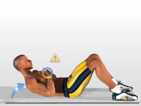 Cross Arm Crunch - Crunches for a Six Pack - Best Barbells