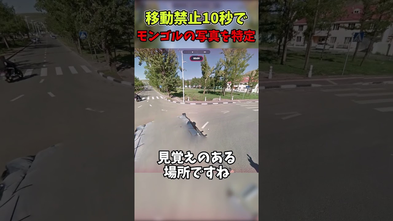 【Geoguessr】移動禁止10秒縛りでモンゴルの写真を特定#geoguessr