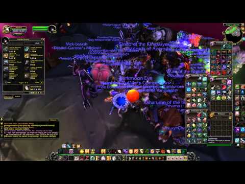 WoW WoD: The Crowd at the Heirloom Vendor (Patch 6.1)