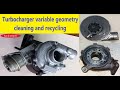 Turbocharger GARRETT Variable Geometry Cleaning Garretturbo