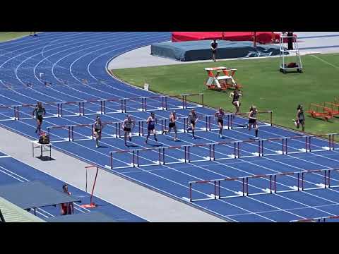 90m Hurdles U15 & U16 Women Heptathlon, QLD Combined Event Championships, QSAC 12/01/2019