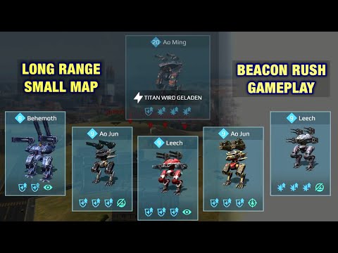 War Robots : Behemoth, Ao Jun & Leech BR Gameplay