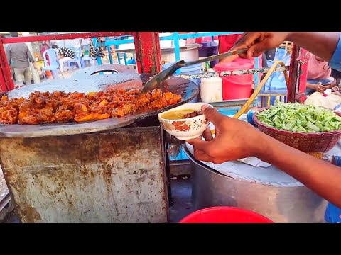 Cow Intestine Haleem | Making Beef Haleem Recipe | Haleem Recipe Bangladeshi | Indian Street Food
