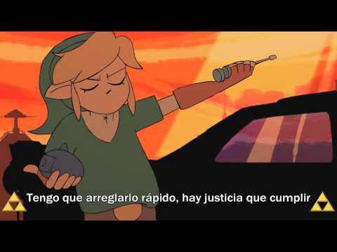 BEST Zelda Rap EVER!! It's Dangerous to go Alone (Sub Esp)   Animated Music Video