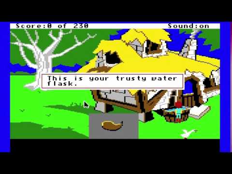 Let's Play The Black Cauldron Apple IIGS - Part 1