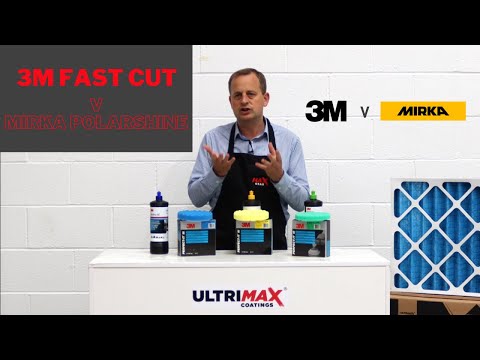3m Fast Cut Plus Compounds vs Mirka Polarshine Review
