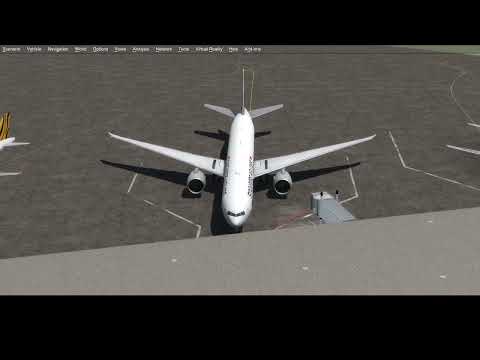 Prepar3D V4: Singapore Airlines PMDG Boeing 777-300ER: WSSS-RCTP