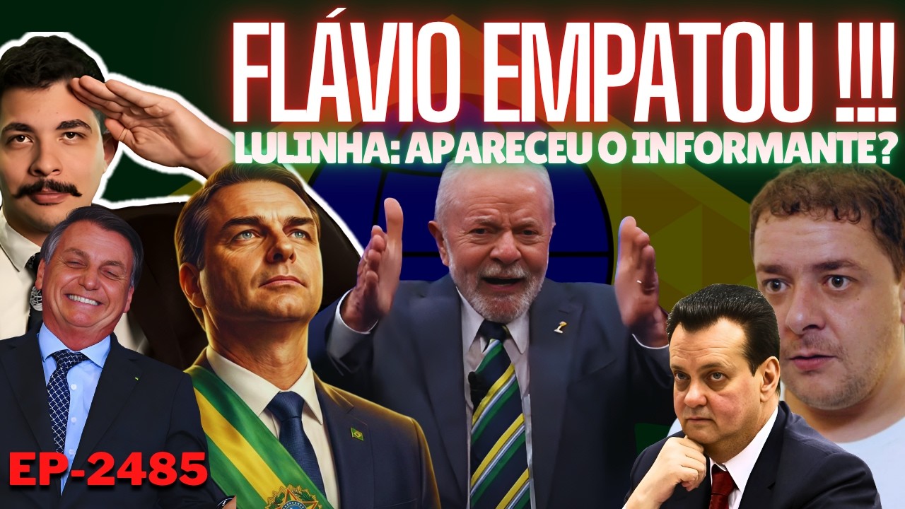 Flávio EMPATA e Kassab REVELA Que é Lula + Lulinha: Apareceu o INFORMANTE? + A Batalha de Propostas
