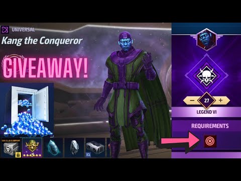 KANG WBL 24 - 27 FT LVL 80 MILES  / T4 THOR / T4 MOONKNIGHT / T4 PROF X - Crystals Giveaway - MFF
