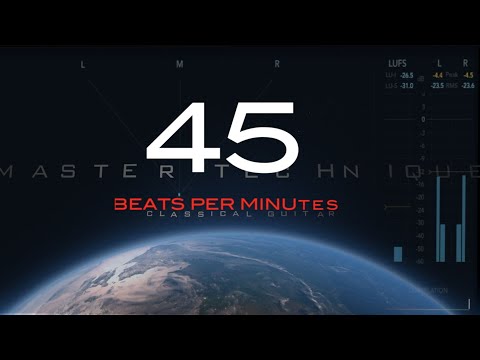 45 BPM I METRONOME I DRUM BEAT