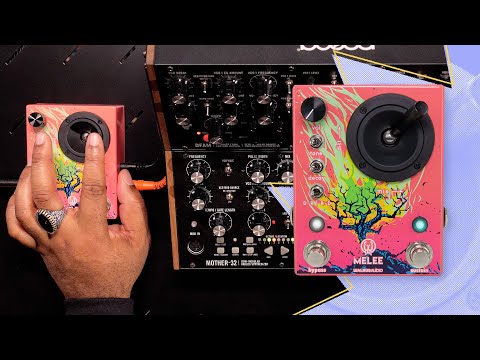 Walrus Audio Melee Wall of Noise Distortion + Reverb Pedal image 2