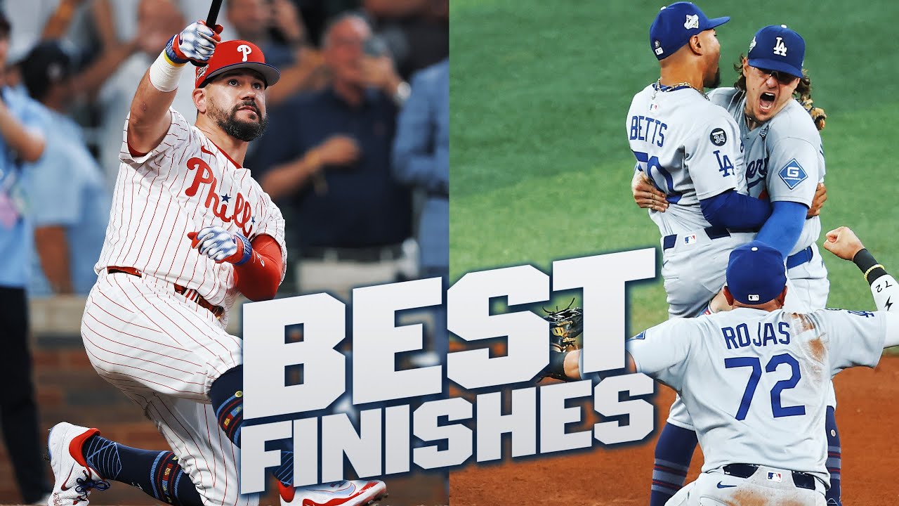 Top 20 Finishes of 2025! (Best game-ending plays including World Series, All-Star Game AND MORE!)