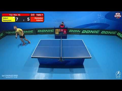 22:30 Valerii Tatarynov 3-0 Vladyslav Kaluhin West 5 WIN CUP 17.10.2022 | TABLE TENNIS WINCUP